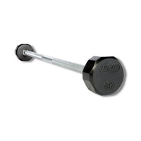 Troy (20-110 lb) 12-Sided Rubber Barbell Set - Buy & Sell Fitness
