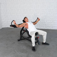 MDF Excel Plate Loaded Incline Pec Fly – Upper Chest Machine - Buy & Sell Fitness
