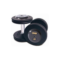 Troy Black Pro-Style Dumbbells - Buy & Sell Fitness
