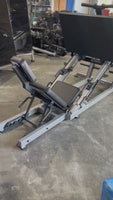 York STS Plate Loaded Linear Bearing Leg Press
