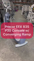 Precor EFX 835 Elliptical w/Converging Crossramp w/ p30  Console
